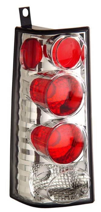 GMC Savana Anzo Taillights - Chrome - 211147