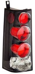 GMC Savana Anzo Taillights - Black - 211148