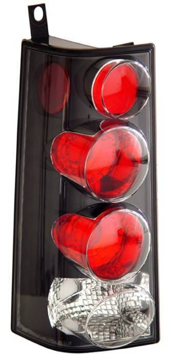 GMC Savana Anzo Taillights - Black - 211148