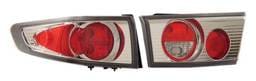 Honda Accord 4DR Anzo Taillights - Chrome - 221028
