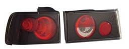 Honda Accord Anzo Taillights - Black - 221033