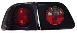 Honda Civic 4DR Anzo Taillights - Black - 221068