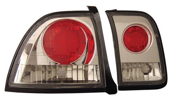 Honda Accord Anzo Taillights - Chrome - 221037