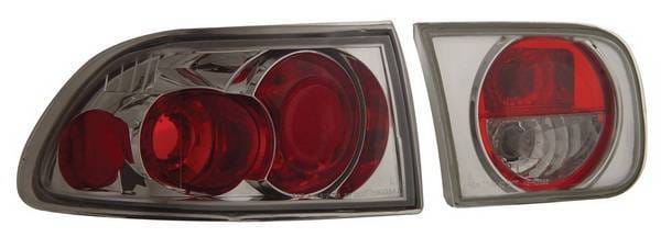 Honda Civic 2DR & 4DR Anzo Taillights - Chrome - 221054