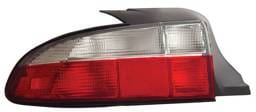 BMW 3 Series Anzo Taillights - Red & Clear - 221131