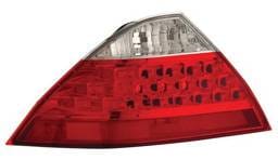 Honda Accord 4DR Anzo Taillights - Red & Clear - 221143