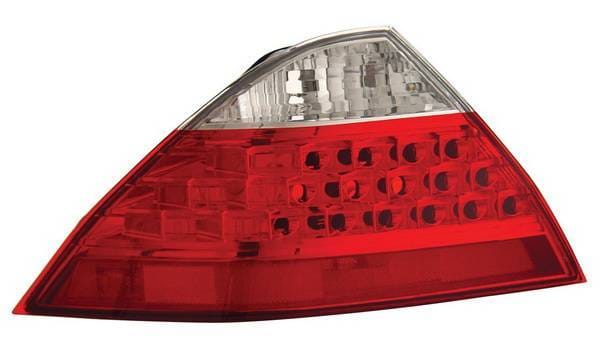 Honda Accord 4DR Anzo Taillights - Red & Clear - 221143