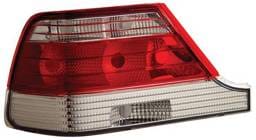 Mercedes-Benz S Class Anzo Taillights - Red & Clear - 221153