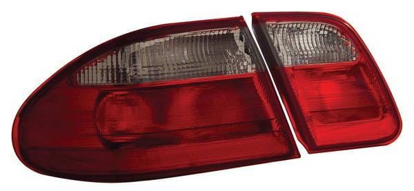Mercedes-Benz E Class Anzo Taillights - Red & Clear - 221156
