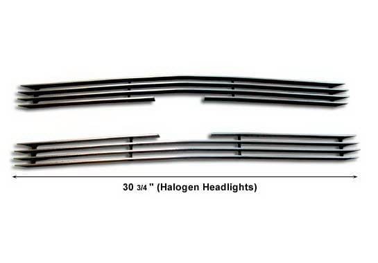Chevrolet Blazer Wings West Billet Grille Upper - 2PC - 302001U
