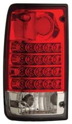 Toyota Pickup Anzo LED Taillights - Red & Clear - 311043