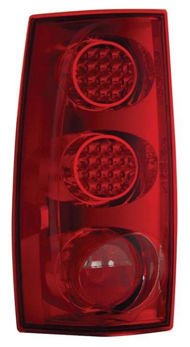 GMC Yukon Anzo LED Taillights - Gen 2 - Red & Clear - 311064