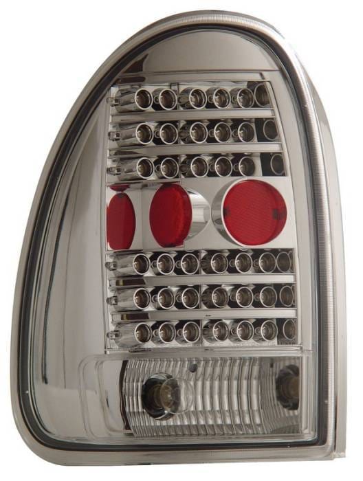 Dodge Durango Anzo LED Taillights - Chrome - 311072
