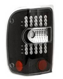 Ford Ranger Anzo LED Taillights - G2 - Black - 311107