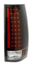 GMC Yukon Anzo LED Taillights - Gen 3 - Black - 311084