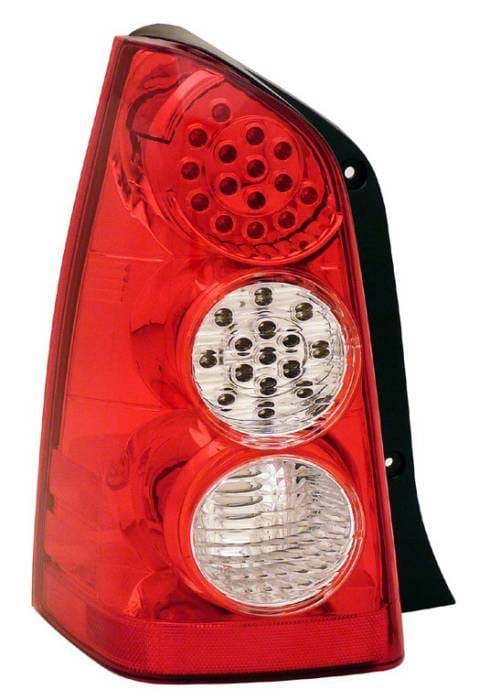 Mazda Tribute Anzo LED Taillights - Red & Clear - 311129