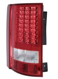 Chrysler Town Country Anzo LED Taillights - Red & Clear - 311131