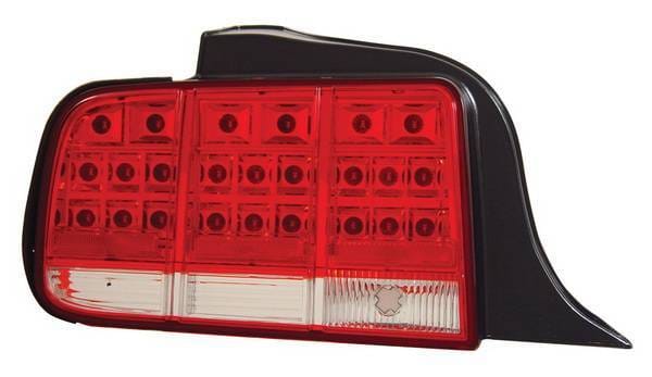 Ford Mustang Anzo LED Taillights - Red & Clear - 321018
