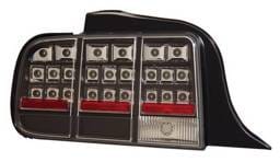 Ford Mustang Anzo LED Taillights - Black - 321020