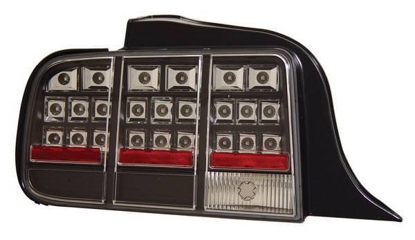 Ford Mustang Anzo LED Taillights - Black - 321020