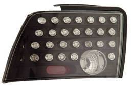 Ford Mustang Anzo LED Taillights - Black - 321026