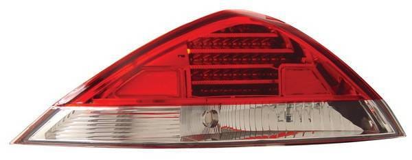 Honda Accord 2DR Anzo LED Taillights - Red & Clear - 321027