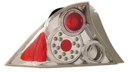 Honda Civic 2DR Anzo LED Taillights - Chrome - 321032