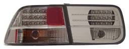 Honda Civic 2DR Anzo LED Taillights - Chrome - 321040