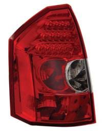 Chrysler 300 Anzo LED Taillights - Red & Clear - 321009