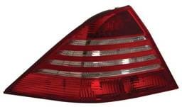 Mercedes-Benz S Class Anzo LED Taillights - Red & Clear - 321055
