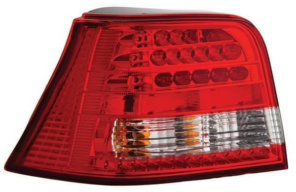 Volkswagen Golf Anzo LED Taillights - Red & Clear - 321063