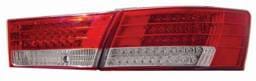 Hyundai Sonata Anzo LED Taillights - Red & Clear - 321068