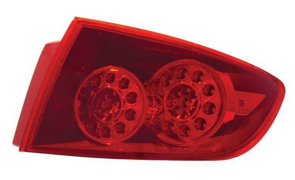 Mazda 3 4DR Anzo LED Taillights - Red - 321076