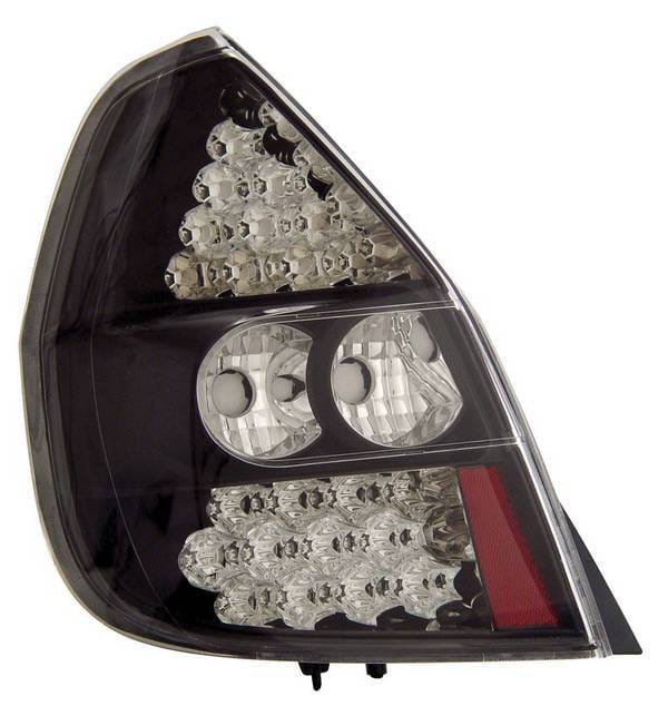 Honda Fit Anzo LED Taillights - Black - 321043