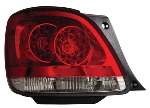 Lexus GS Anzo LED Taillights - Red & Clear - 321101