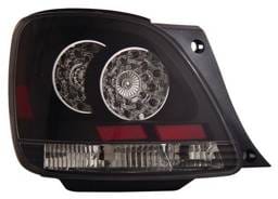Lexus GS Anzo LED Taillights - Black - 321102