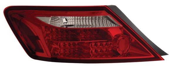 Honda Civic 2DR Anzo LED Taillights - Red & Clear - 321106