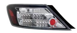 Honda Civic 2DR Anzo LED Taillights - Black - 321107