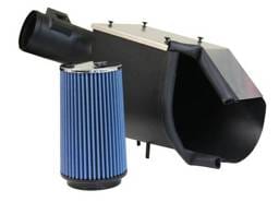 Ford F250 Bully Dog Rapid Flow Air Induction - Enclosed - Powder Coated Steel with Aluminum Lid - 51100