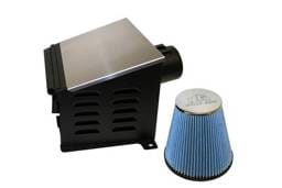 Chevrolet Tahoe Bully Dog Rapid Flow Air Induction - Enclosed - Powder Coated Steel with Aluminum Lid - 53200
