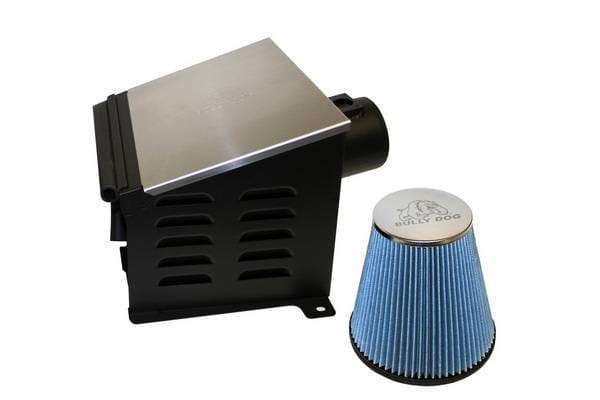 Chevrolet Tahoe Bully Dog Rapid Flow Air Induction - Enclosed - Powder Coated Steel with Aluminum Lid - 53200