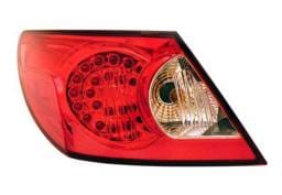 Chrysler Sebring 4DR Anzo LED Taillights - Red & Clear - 321179