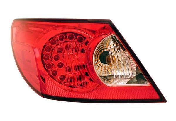 Chrysler Sebring 4DR Anzo LED Taillights - Red & Clear - 321179