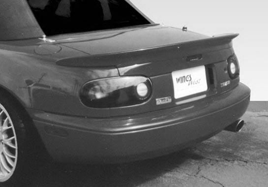 Mazda Miata Wings West Custom Lip Spoiler - Fiberglass - 490012