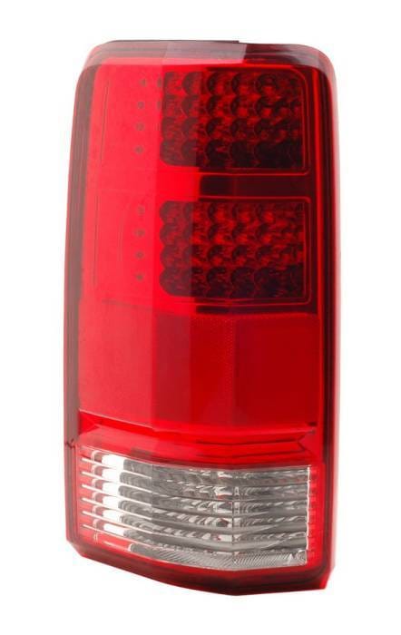 Dodge Nitro Anzo LED Taillights - Red & Clear - 321174