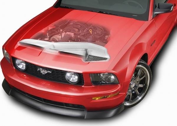 Ford Mustang Cervinis Functional Ram Air Kit for Concept Hood - 72010