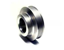 Auto Specialties Crank Pulley with 25 Percent Reduction - Nitride - 338900