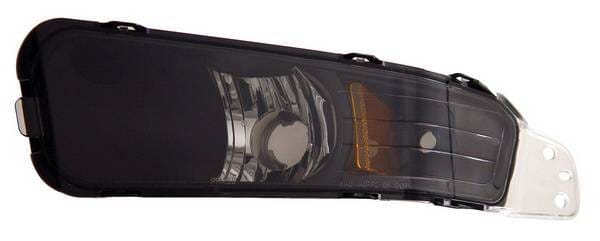 Ford Mustang Anzo Bumper Lights - Black with Amber Reflector - 511002