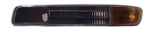 GMC Sierra Anzo Bumper Lights - Black with Amber Reflector - 511005