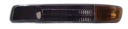 GMC Yukon Anzo Bumper Lights - Black with Amber Reflector - 511005